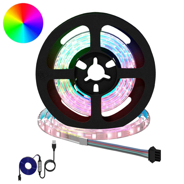 LED Strip 12 pcs Sort og Gennemsigtig 750 mm Kobber og plastik