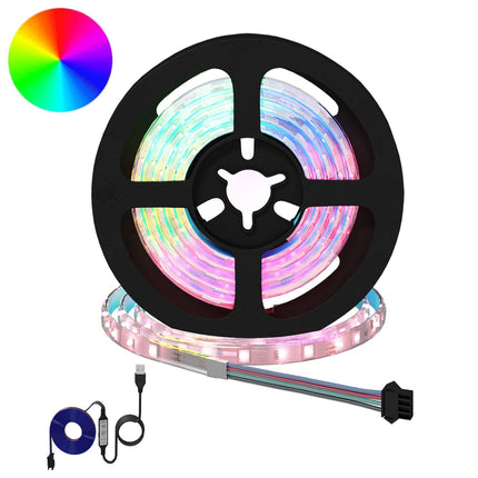 LED Strip 12 pcs Sort og Gennemsigtig 900 mm Kobber og plastik