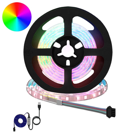 LED Strip 12 pcs Sort og Gennemsigtig 1200 mm Kobber og plastik