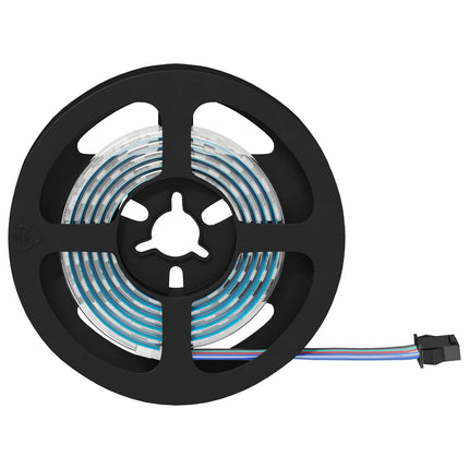LED Strip 12 pcs Sort og Gennemsigtig 1200 mm Kobber og plastik