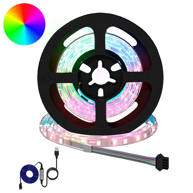 LED Strip 12 pcs Sort og Gennemsigtig 750 mm Kobber og plastik