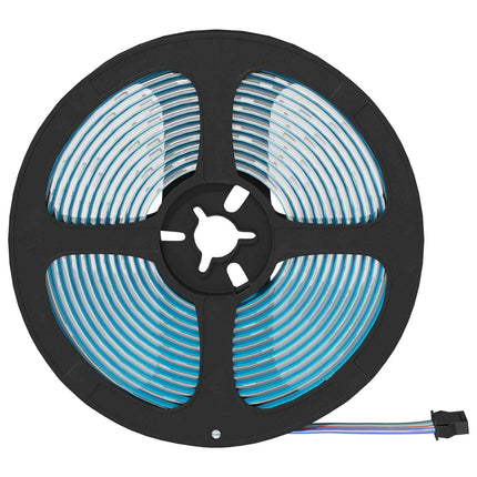 LED Strip 12 pcs Sort og Gennemsigtig 5100 mm Kobber og plastik
