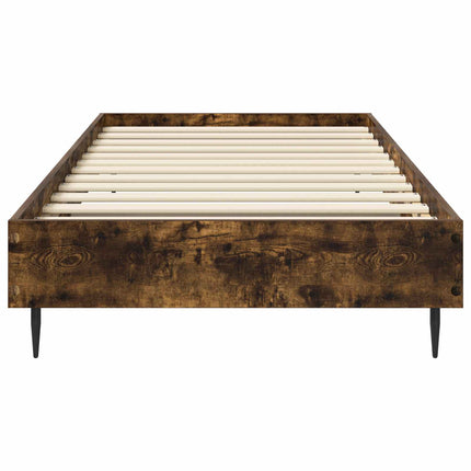 Sengestel Røget eg 80 x 200 cm Konstrueret træ