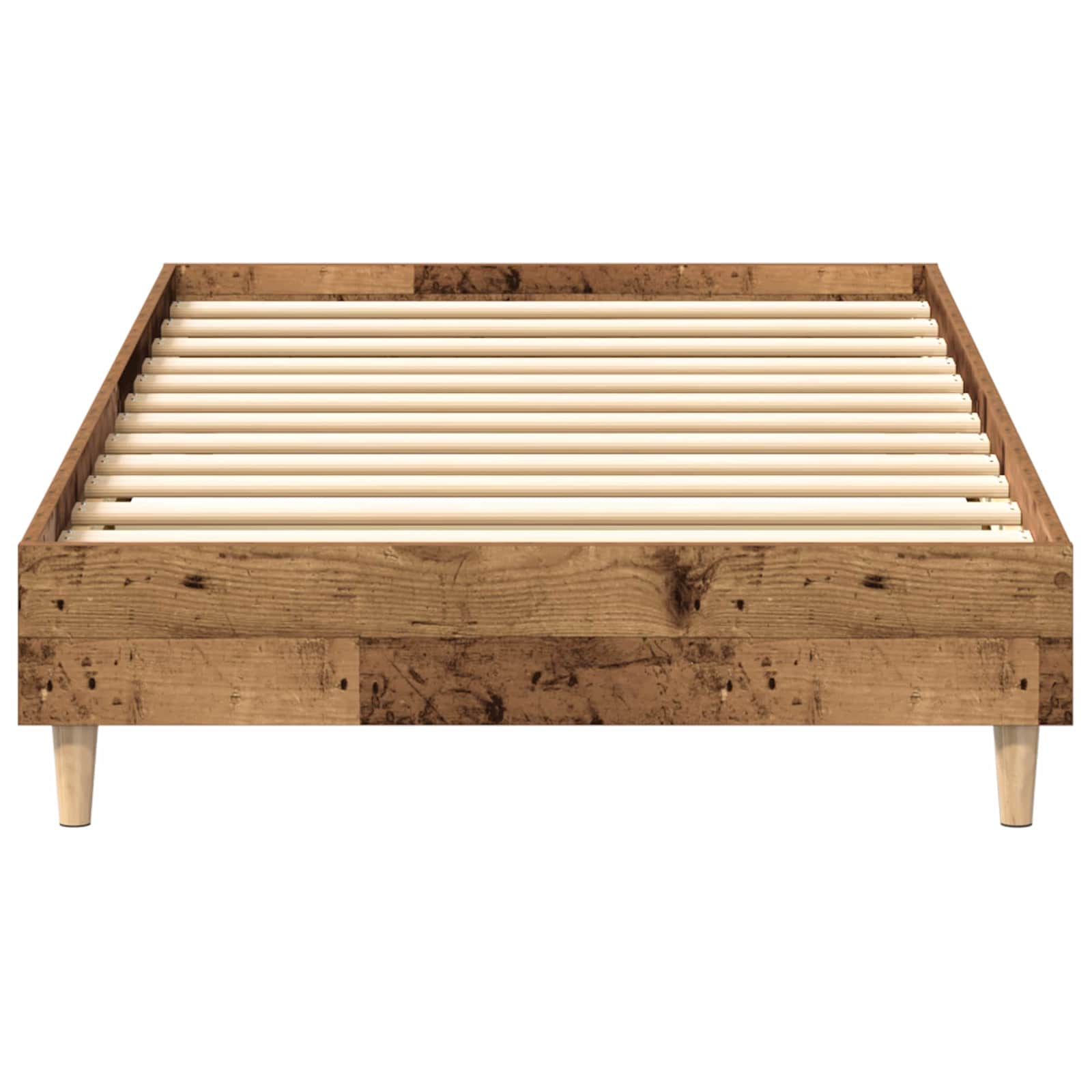 Sengestel Gammelt træ 80 x 200 cm Konstrueret træ
