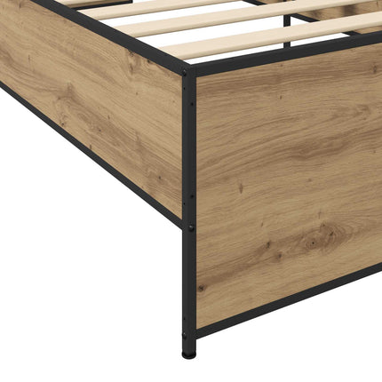 Sengestel Artisan-eg 80 x 200 cm Konstrueret træ