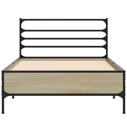 Sengestel Sonoma-eg 80 x 200 cm Konstrueret træ