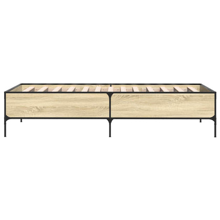 Sengestel Sonoma-eg 80 x 200 cm Konstrueret træ