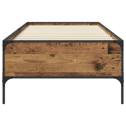Sengestel Gammelt træ 80 x 200 cm Konstrueret træ
