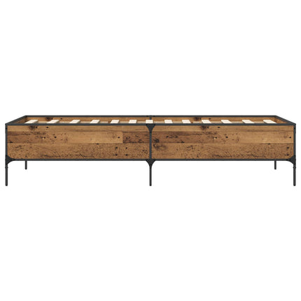 Sengestel Gammelt træ 80 x 200 cm Konstrueret træ