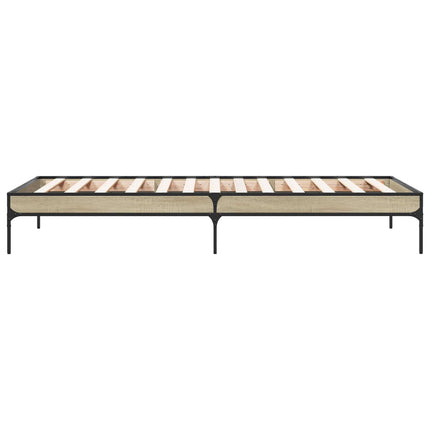 Sengestel Sonoma-eg 80 x 200 cm Konstrueret træ