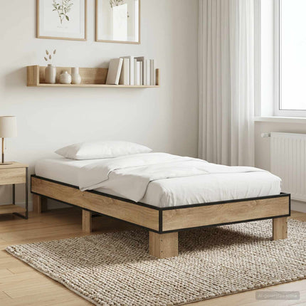 Sengestel Sonoma-eg 80 x 200 cm Konstrueret træ
