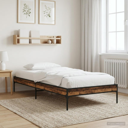 Sengestel Gammelt træ 80 x 200 cm Konstrueret træ