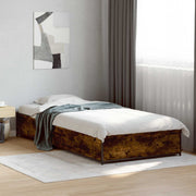 Sengestel Røget eg 80 x 200 cm Konstrueret træ