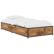 Sengestel Gammelt træ 80 x 200 cm Konstrueret træ