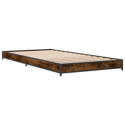 Sengestel Røget eg 80 x 200 cm Konstrueret træ