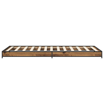 Sengestel Gammelt træ 80 x 200 cm Konstrueret træ