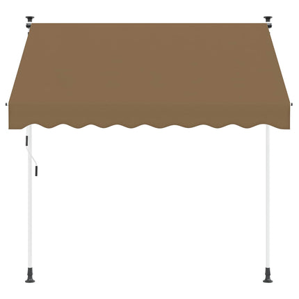 Manuel Utrækkelig Markise Beige 250 cm