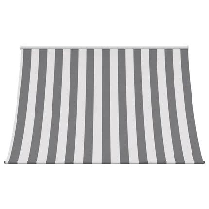 Markise Anthracit og hvid 350 x 150 cm