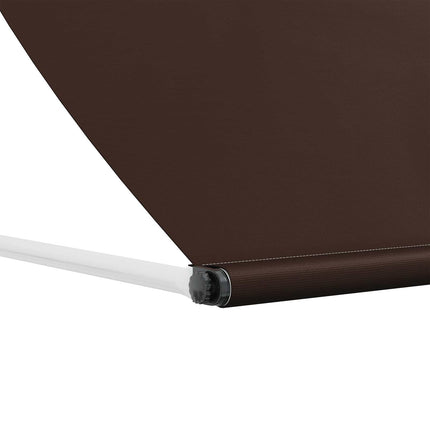 Markise Brun 150 x 150 cm 180 g / m² polyester med PU-belægning