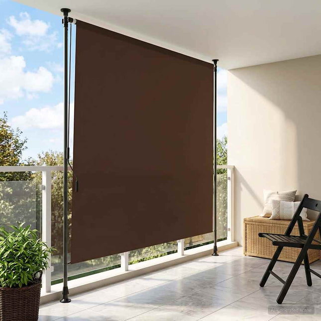 Udendørs Rullegardin Brun 150 x 270 cm