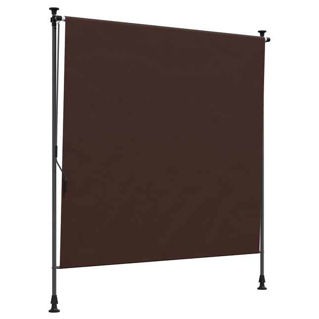 Udendørs Rullegardin Brun 150 x 270 cm