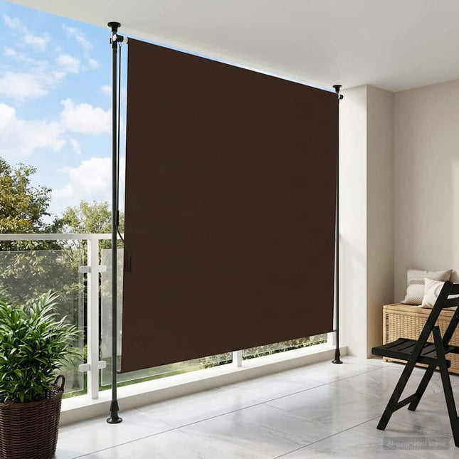 Udendørs Rullegardin Brun 200 x 270 cm