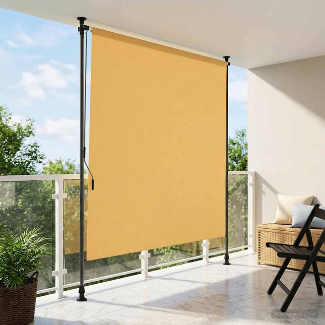 Udendørs Rullegardin Sandfarvet 120 x 270 cm