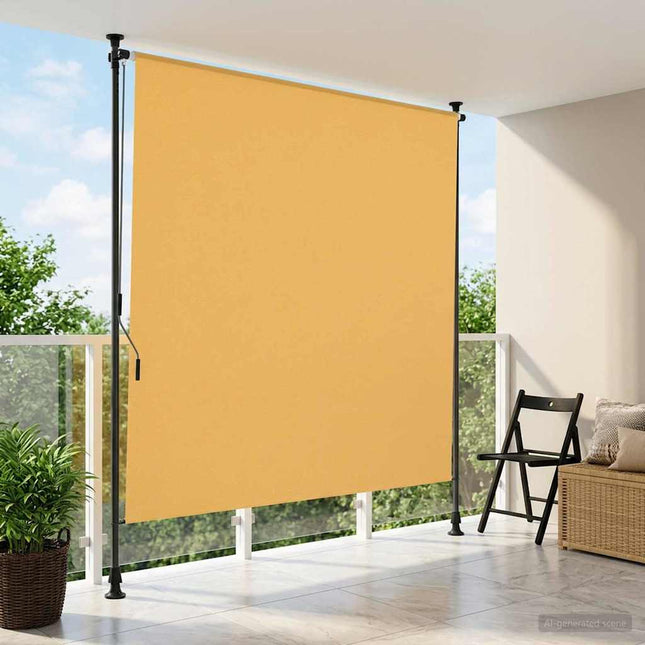 Udendørs Rullegardin Sandfarvet 200 x 270 cm