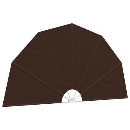 Balkon Afskærmning Ø 320 cm Polyester Brun