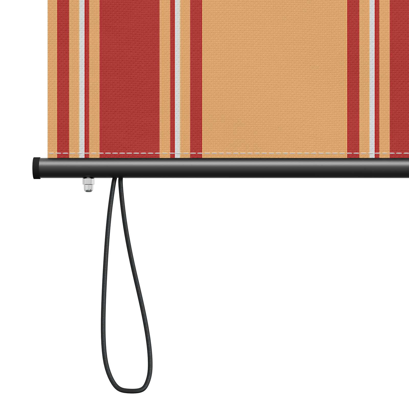Rullegardin Flerfarvet 80 x 250 cm Stof og Aluminium