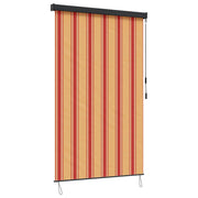 Rullegardin Flerfarvet 80 x 250 cm Stof og Aluminium