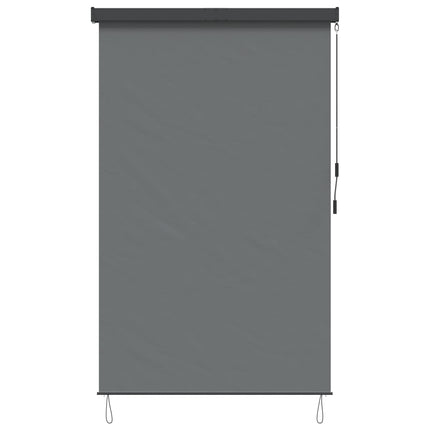 Rullegardin Lysegrå 120 x 250 cm Stof og Aluminium