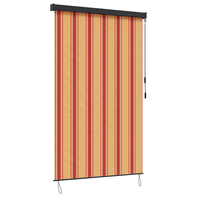 Rullegardin Flerfarvet 120 x 250 cm Stof og Aluminium