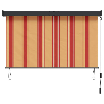 Rullegardin Flerfarvet 120 x 250 cm Stof og Aluminium
