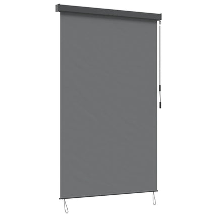 Rullegardin Lysegrå 160 x 250 cm Stof og Aluminium