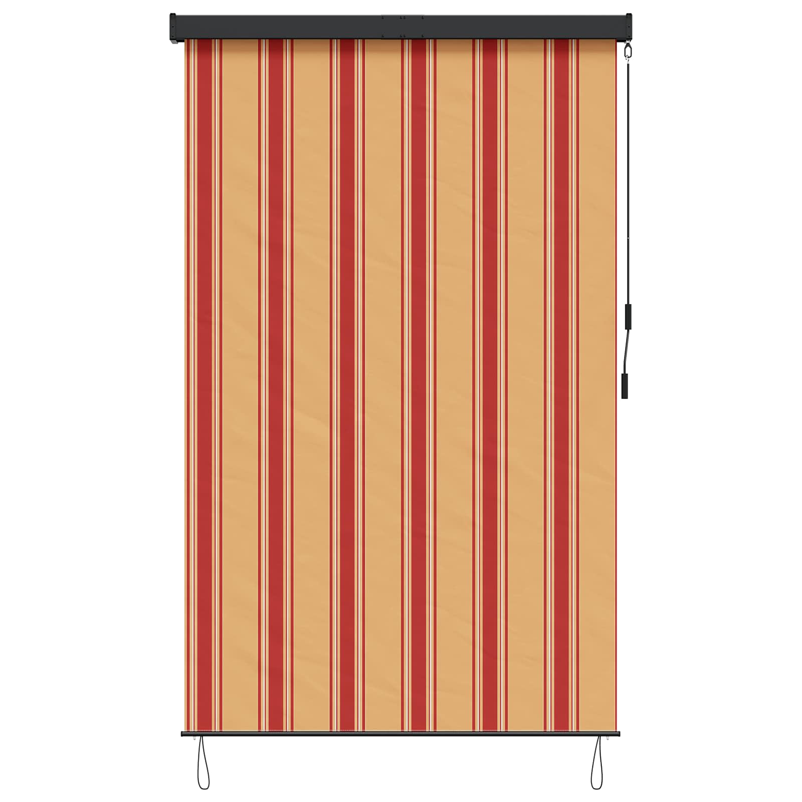 Rullegardin Flerfarvet 160 x 250 cm Stof og Aluminium