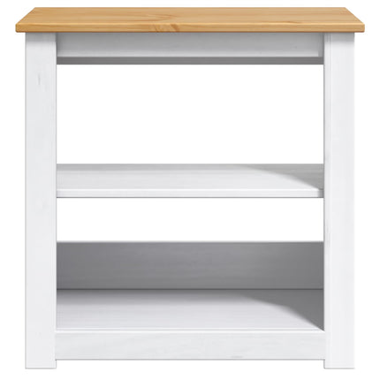 Akvarium stand PANAMA Hvid og brun 60 x 30 x 60 cm