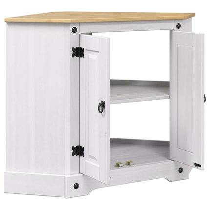 Akvarium stand Corona Hvid 70 x 70 x 73 cm Massivt fyrretræ