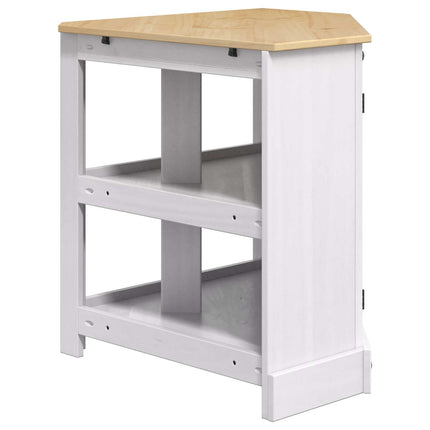 Akvarium stand Corona Hvid 70 x 70 x 73 cm Massivt fyrretræ