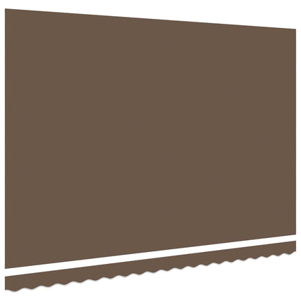 Reservedug til markise Gråbrun 431 x 295 cm Polyester