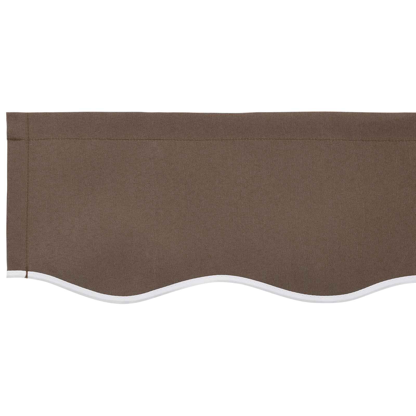 Reservedug til markise Gråbrun 5 x 3 m Polyester