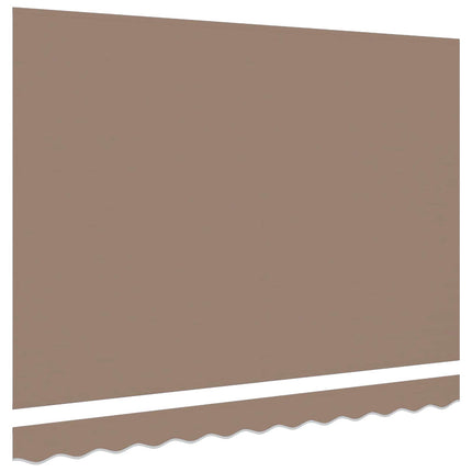 Reservedug til markise Gråbrun 581 x 295 cm Polyester