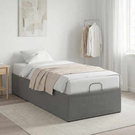 Elektrisk Justerbar Sengetramme Mørkegrå 200 x 90 x 33,5 cm