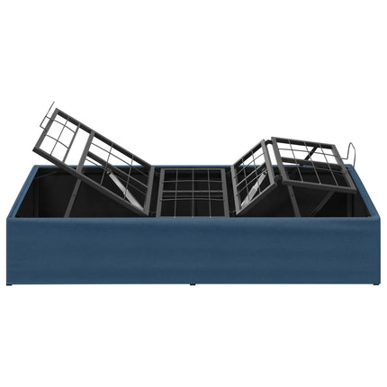 Elektrisk Justerbar Sengetramme Blå 200 x 80 x 33,5 cm Stål