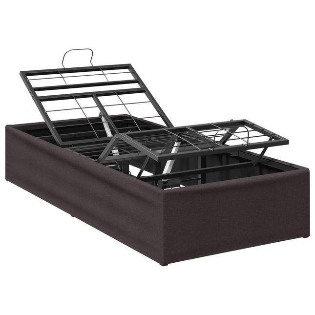 Elektrisk Justerbar Sengetramme Brun 200 x 90 x 33,5 cm Stål