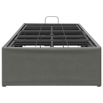 Elektrisk Justerbar Sengetramme Mørkegrå 200 x 90 x 33,5 cm