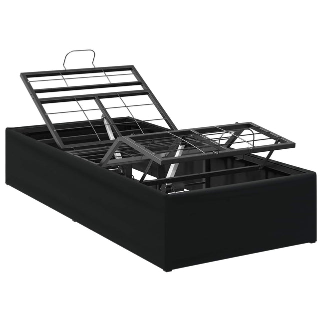 Elektrisk Justerbar Sengetramme Sort 200 x 90 x 33,5 cm Stål