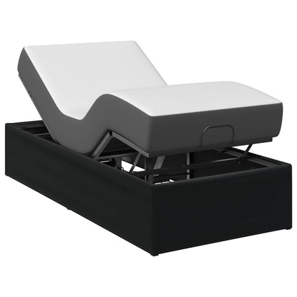 Elektrisk Justerbar Sengetramme Sort 200 x 90 x 33,5 cm Stål