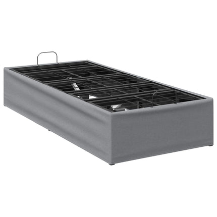 Elektrisk Justerbar Sengetramme Lysegrå 200 x 100 x 33,5 cm