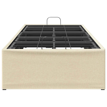 Elektrisk Justerbar Sengetramme Cremefarvet 200 x 100 x 33,5 cm